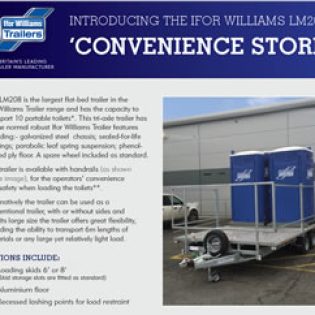 Ifor Williams Trailers LM208 - View Brochure & Call to Order | Tuer Trailers