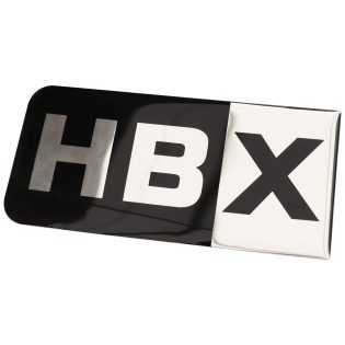 Ifor Williams HB5BX Resin Dome Black & Silver Sticker Partcode: C70463-HBX
