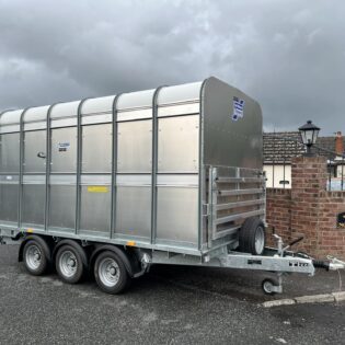 New Ifor Williams DP120 12 Tri Axle with Sheep Decks