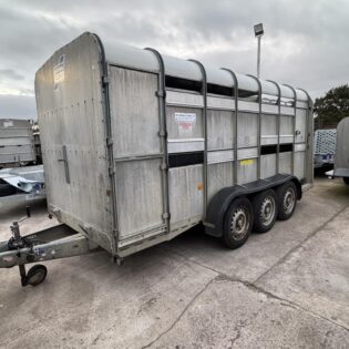 2018 Ifor Williams TA510 14 x 6 Tri Axle with Sheep Decks