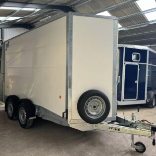 Ifor Williams BV126 Box Van Trailer with Ramp/Van Doors and 7' Headroom 175 70R16 Tyres