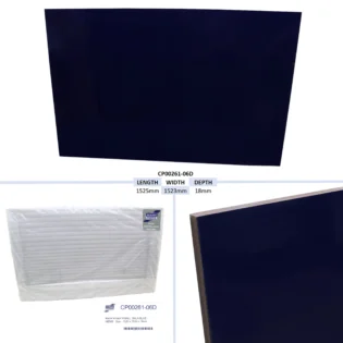 Ifor Williams Rear Ramp Panel HB506 Bala Blue Partcode: CP00261-06D