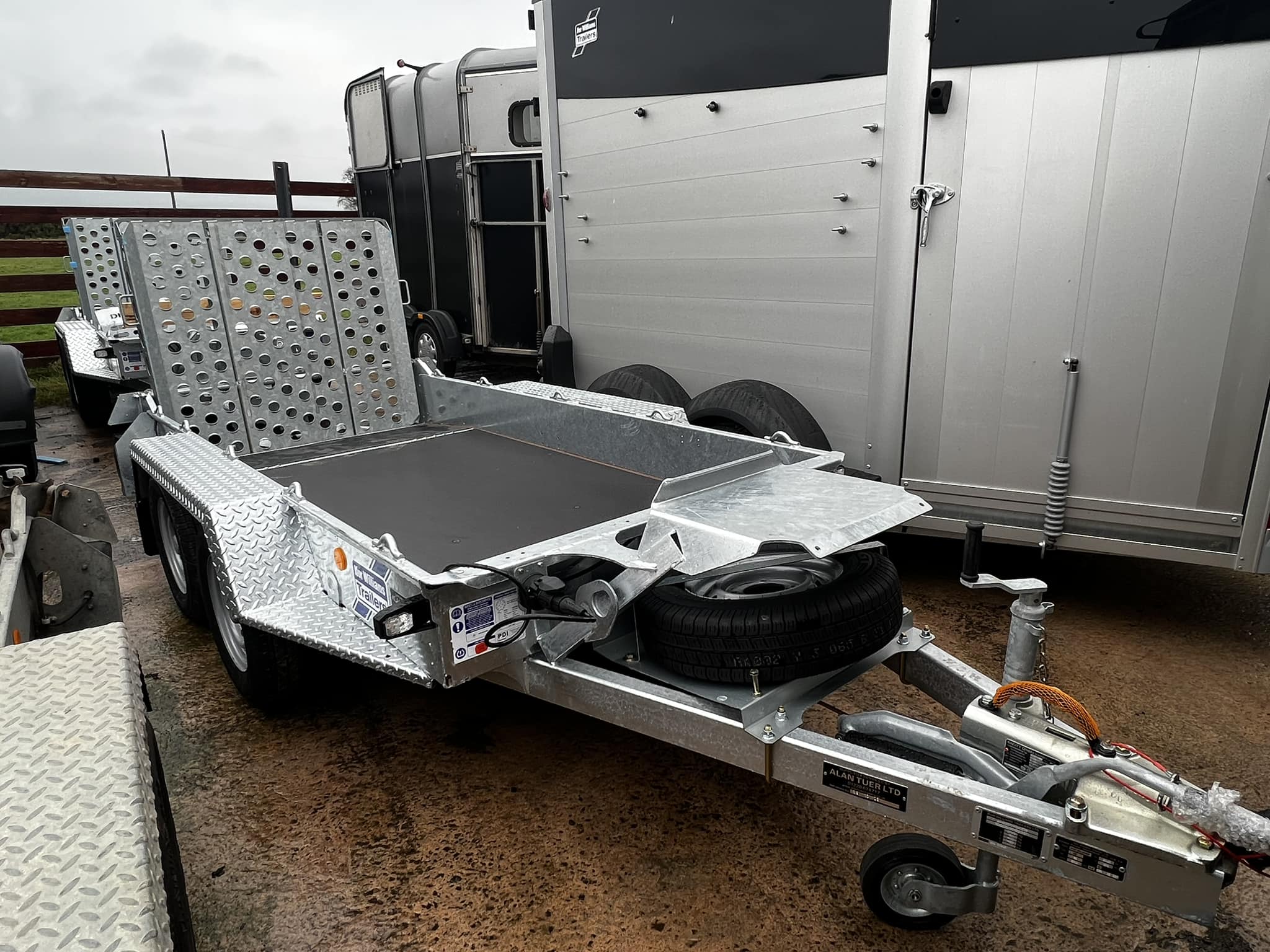 Ifor Williams GH94BT Plant Trailer With Ramp & LED Lights