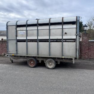 Second Hand 2000 Ifor Williams DP120 12ft With Sheep Decks