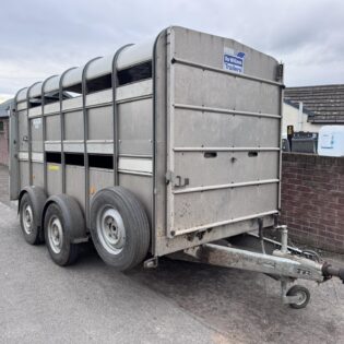 Second Hand 2018 Ifor Williams TA510 12 X 6 Livestock Trailer with Sheep Decks