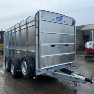 New Ifor Williams TA510 12 x 6 Livestock Trailer with Sheep Decks & Fold Down Front