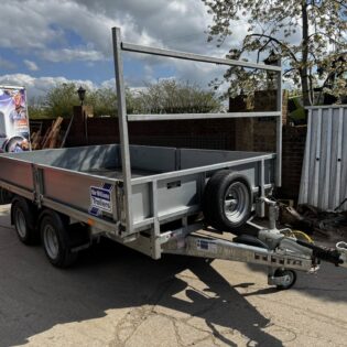 Second Hand 2025 Ifor Williams LM106 with Dropsides, Ladder Rack & LED Lights