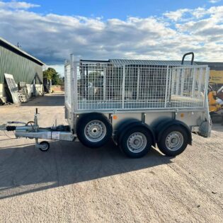 Brand new Ifor Williams GD84TA Twin Axle Trailer With LED Lights & Mesh Sides