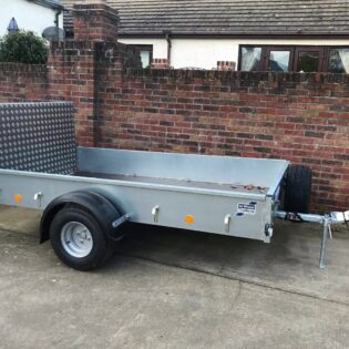 Ifor Williams P8e with Ramp