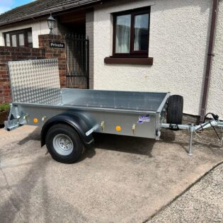 Ifor Williams P7e Unbraked Trailer 7 x 4 With Ramp
