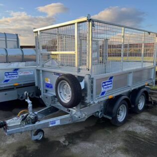 Ifor Williams TT2515 8ft Tipping Trailer With Mesh Sides