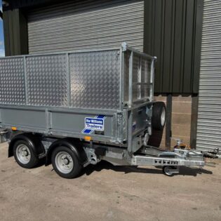 Ifor Williams TT2515 8ft Tipping Trailer With Solid Sides