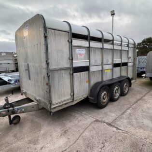 2018 Ifor Williams TA510 14 x 6 Tri Axle Livestock Trailer with Sheep Decks