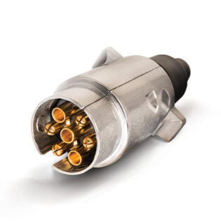 Maypole 12N Type 7 Pin Aluminium Plug - Partcode: MP24B