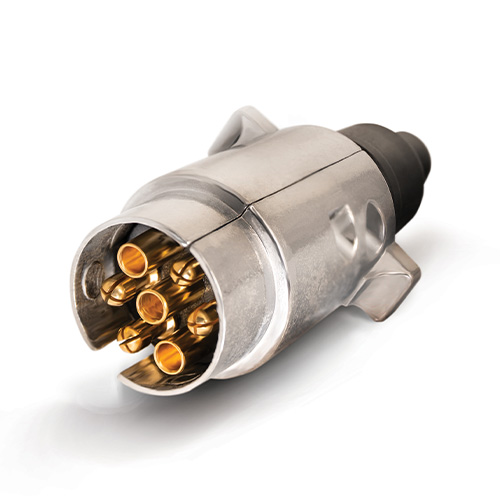 Maypole 12N Type 7 Pin Aluminium Plug - Partcode: MP24B