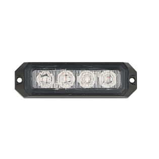 12/24V 9W Amber LED Strobe R10/IP65 - Partcode: MP4111B
