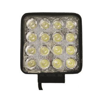 12/24V 48W LED Worklamp – 16x3W 3800lm Flood IP67 - Partcode: MP5058