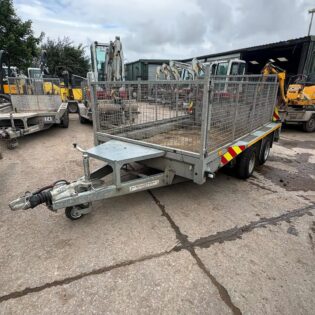 2019 Ifor Williams GX106 Plant Trailer With Ramp & Mesh Sides