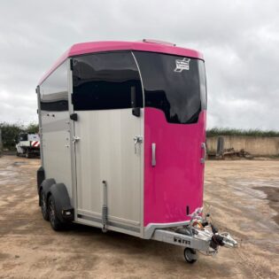 Ifor Williams Bespoke Pink HBX511 Horse Trailer